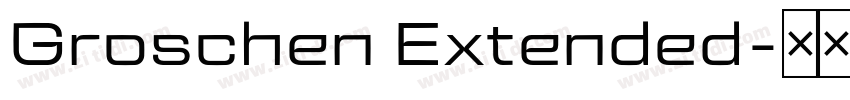 Groschen Extended字体转换